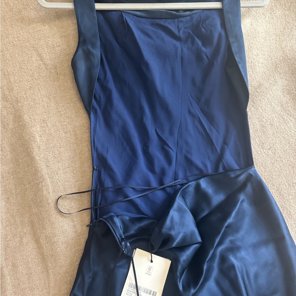 Reformation Navy Blue Maxi Dress - Picture 4 of 7